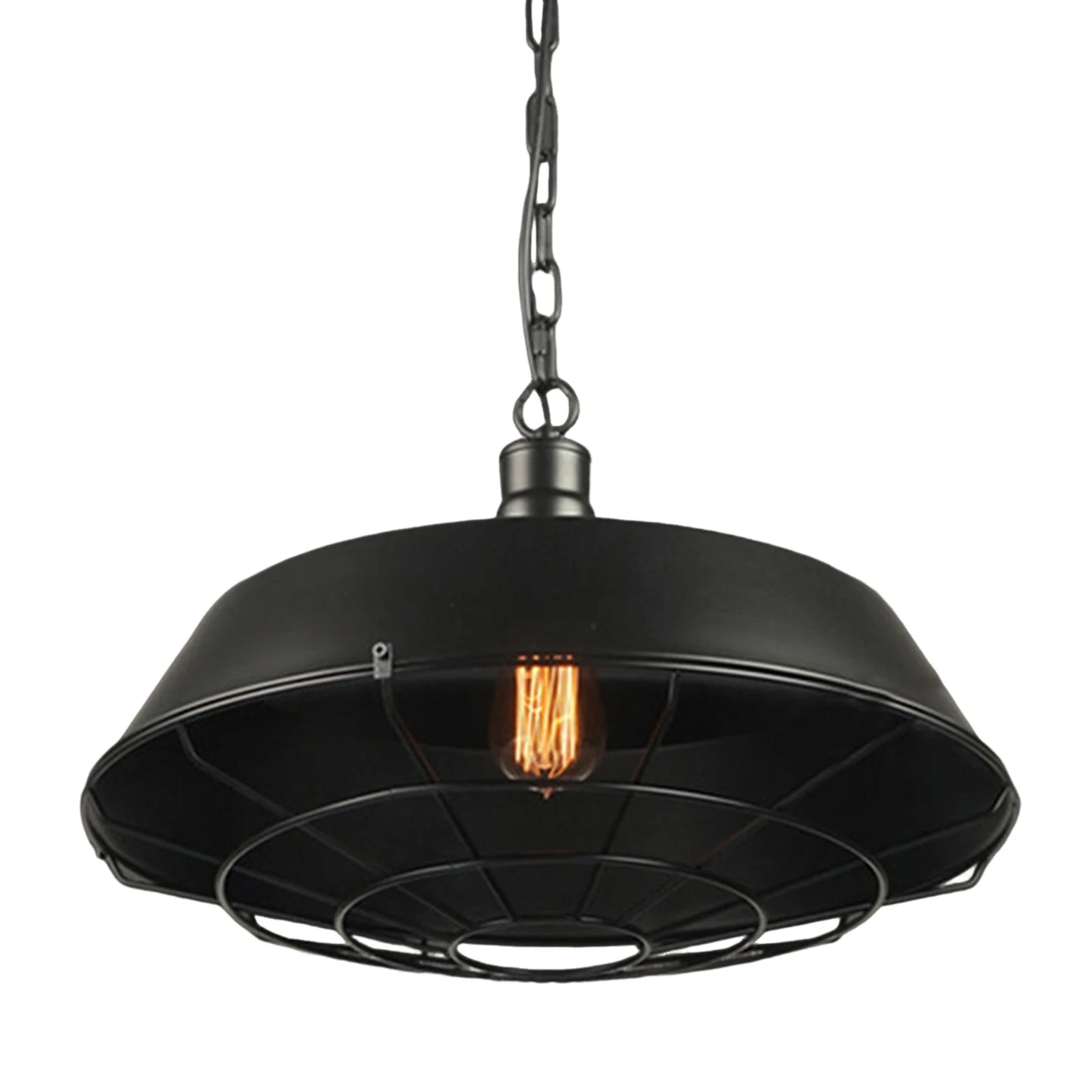 Industrial Iron Pendant Light for Dining Room