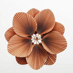 Lámpara colgante de papel bohemio - Diseño floral