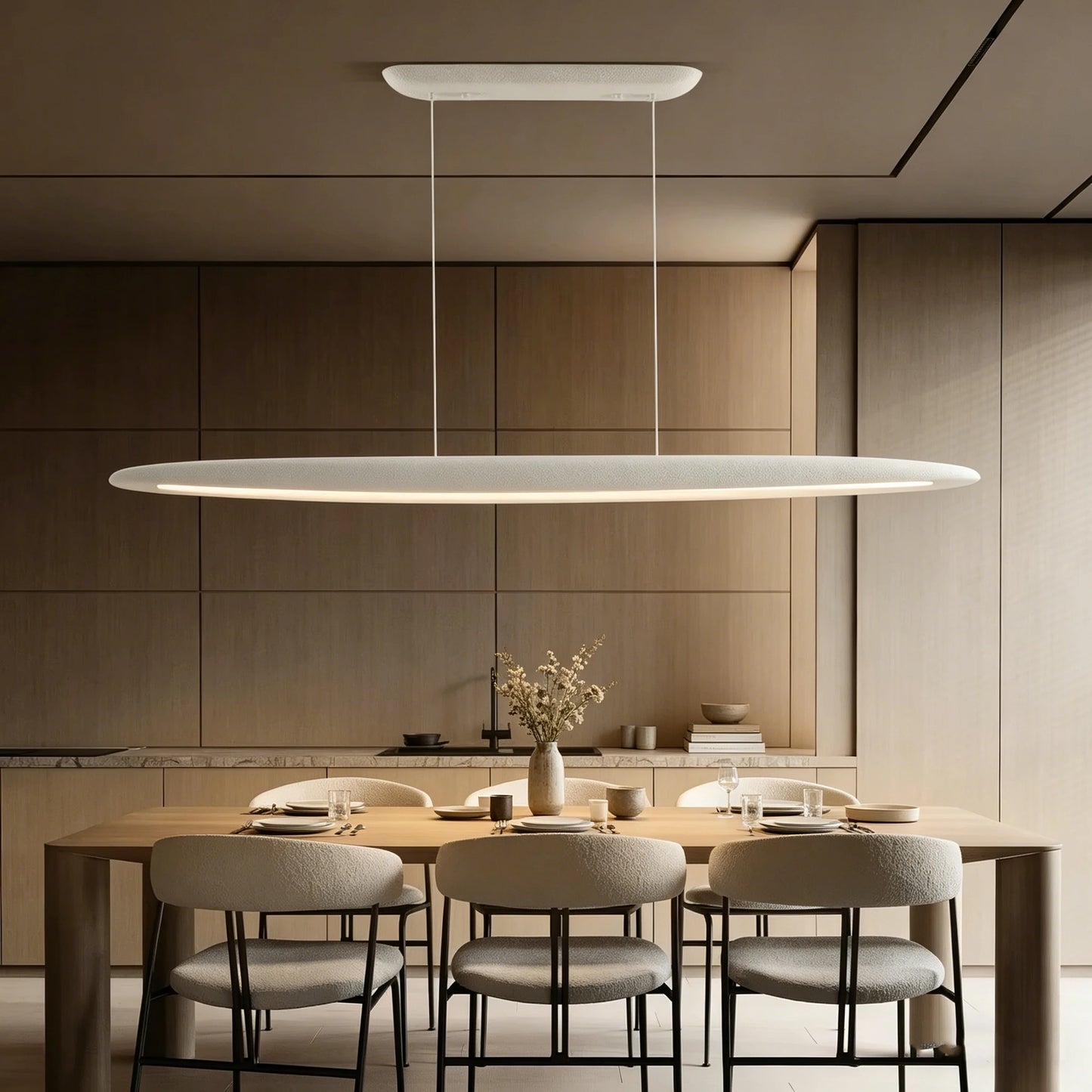 Minimalist Iron Pendant Light for Dining Room