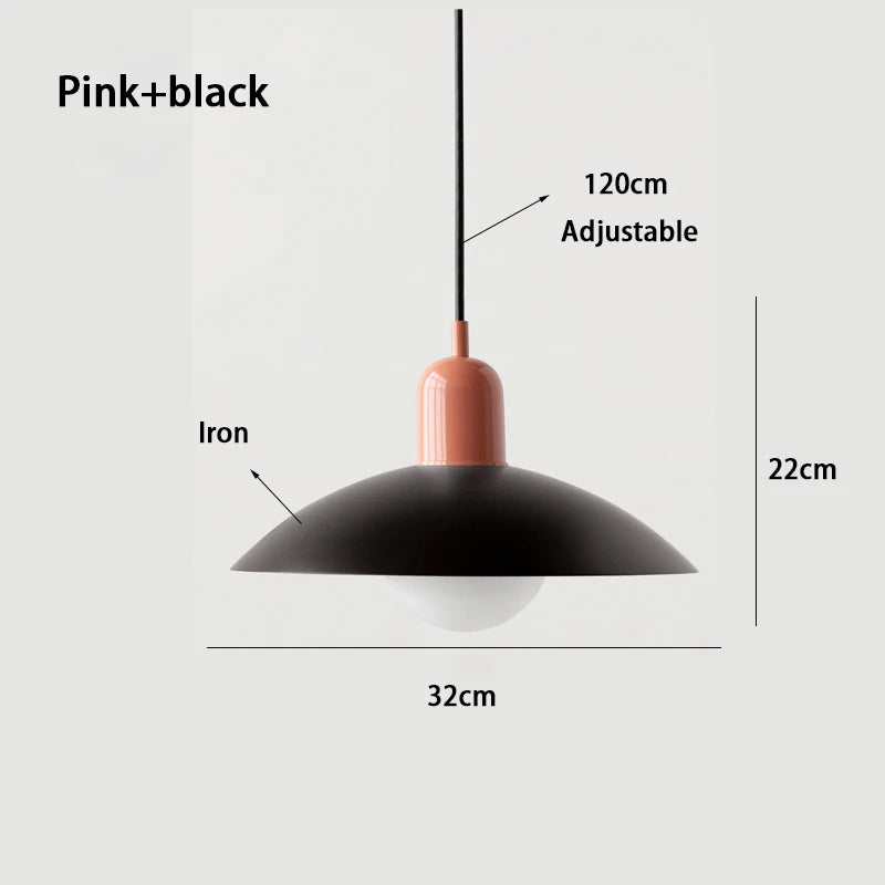 Nordic Iron Pendant Light for Dining Room