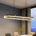 Lámpara colgante LED nórdica - Lámpara de techo minimalista para comedor