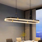 Lámpara colgante LED nórdica - Lámpara de techo minimalista para comedor
