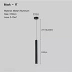 Nordic LED Cord Pendant Lighting for Kitchen Bedside Adjustable Line Suspended Hanging Lamps Chandelier Lights for Restaurant