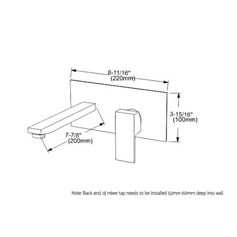 Cefito Bathroom Basin Mixer Tap Separate Faucet Vanity Laundry Black