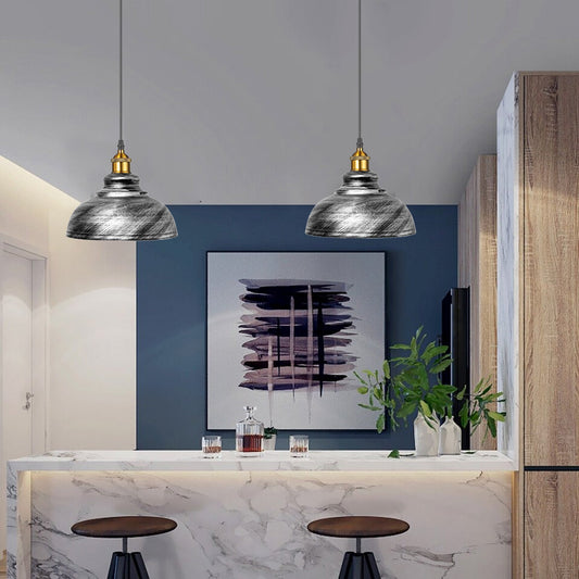 2 Pack Vintage Industrial Pendant Lights - Retro Loft Style~3569