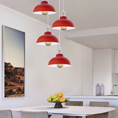 Red Kitchen Island Pendant Light Cluster~1513