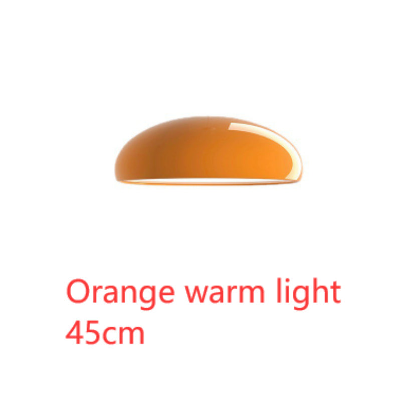 Danish Orange Restaurant Pendant Lamp
