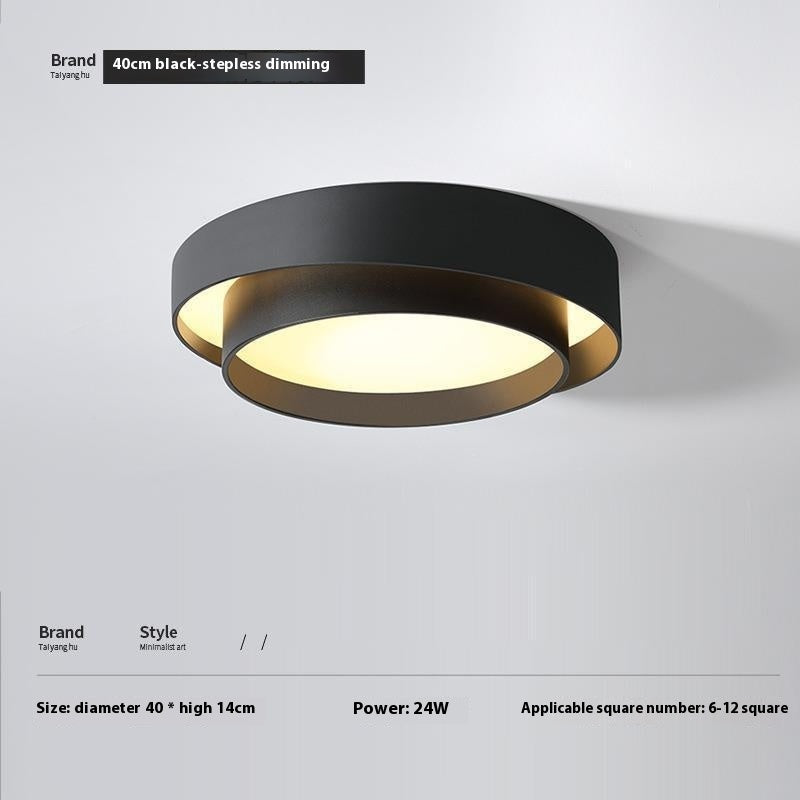 Led Ceiling Lamp Minimalist Creative Bedroom Light