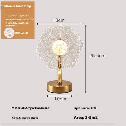 Light Luxury And Simplicity Acrylic Advanced Table Lamp