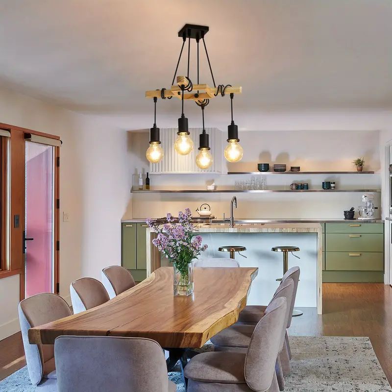 American Minimalist Chandelier Living Room Restaurant Ideas Country