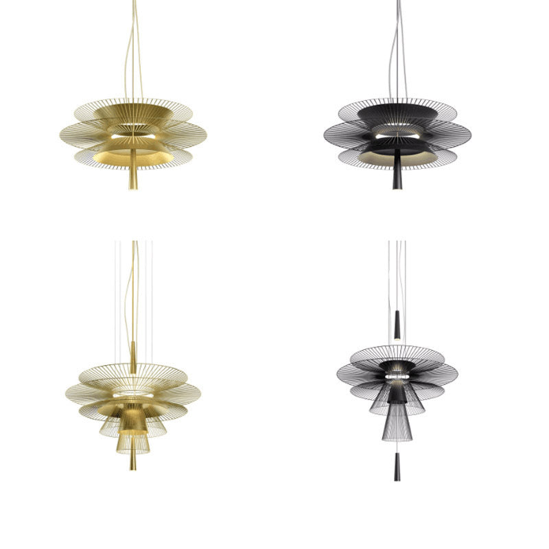 Dining Room Chandelier Minimalist Creative Hollow Art Lighting