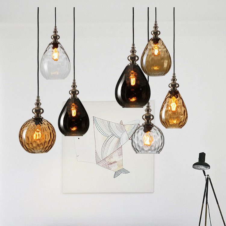 Simple Creative Retro Single Head Small Chandelier