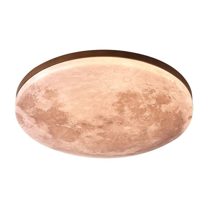 New Chinese Moon Nordic Creative And Cozy Room Bedroom Log Balcony Aisle LED Ceiling Light