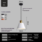 Nordic Iron Pendant Chandelier - Dining Room