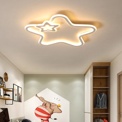 Children's Room Ceiling Led Bedroom Light Five-pointed Star Lamp