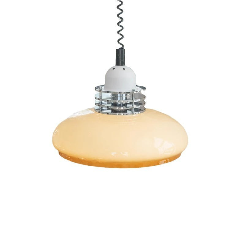 Bauhaus Cream Style Mid-ancient Nordic Retractable Chandelier