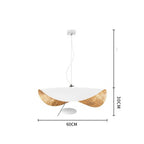 Lámpara colgante de cristal nórdico, candelabro LED