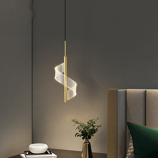 Light Luxury Copper Minimalist Pendant Light