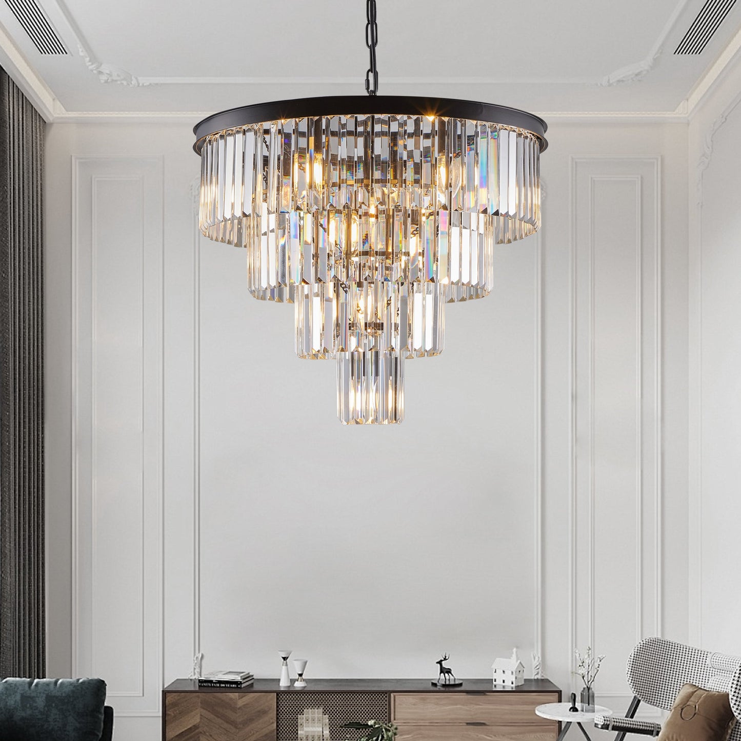 Contemporary Crystal Modern Chandeliers Crystal Ceiling Chandelier 4