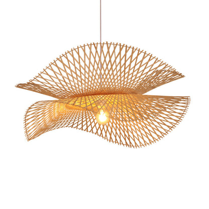 Household Fashion Personality Bamboo Lantern Chandelier