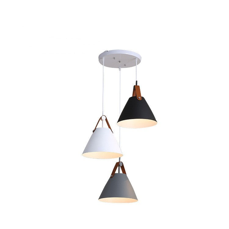 Nordic Iron Pendant Chandelier with LED