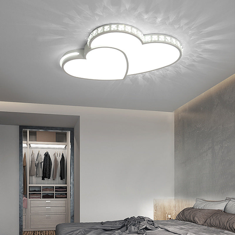 Children's Room LED Ceiling Light Dining Room And Study Room Bedroom Heart-shaped Light