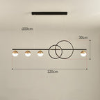 Modern Aluminum Pendant Light | Nordic Dining Design