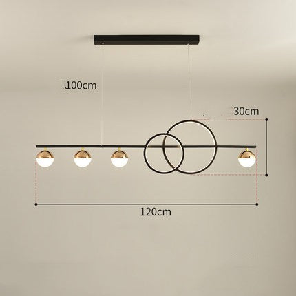 Modern Aluminum Pendant Light | Nordic Dining Design