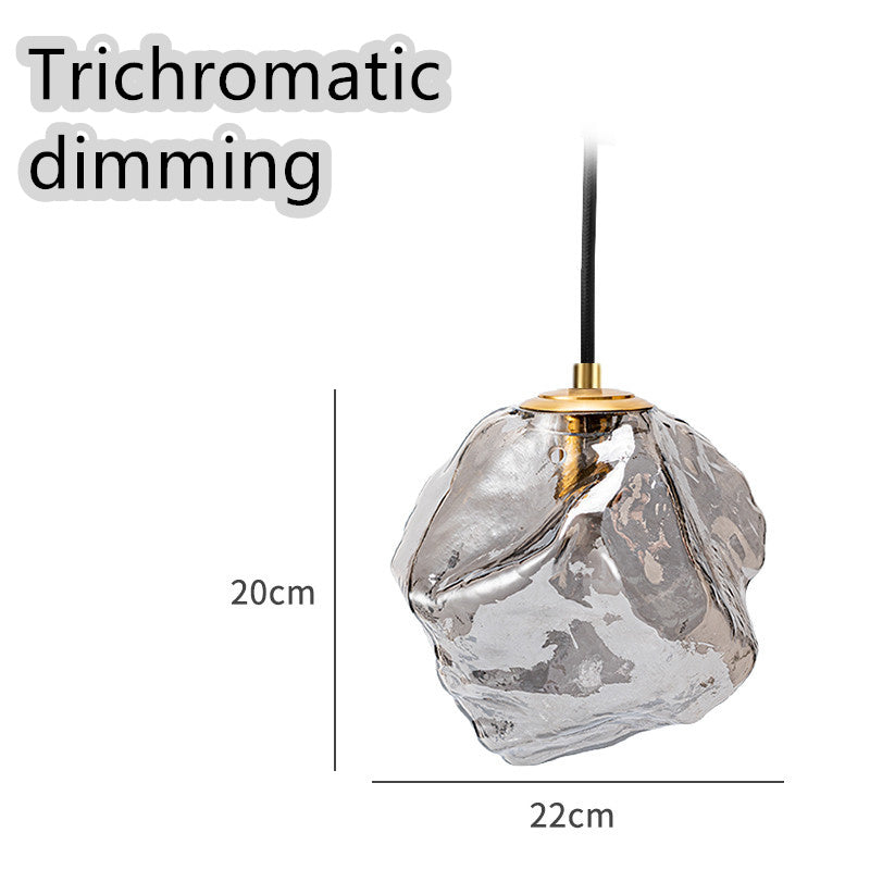 Minimalist Art Ice Cube Restaurant Chandelier Personality Creative