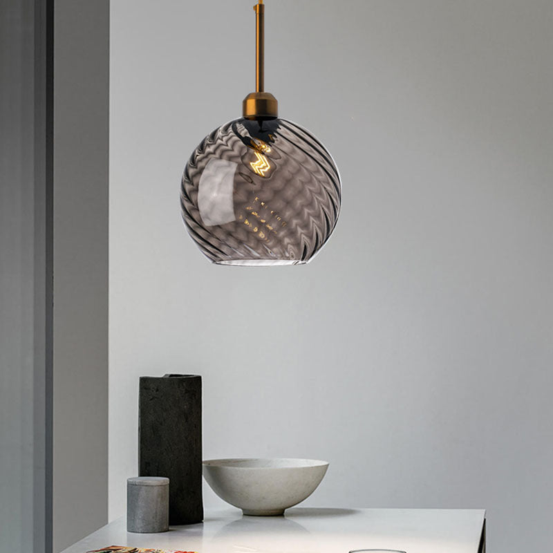 Modern Glass Pendant Chandelier for Bedroom