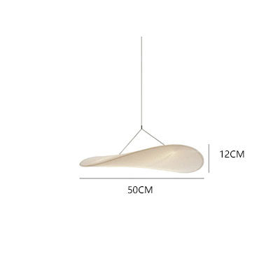 Silk Art Pendant Chandelier - Modern Bedroom Light