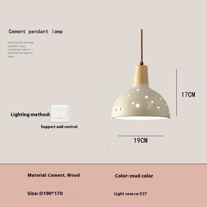 Japanese Style Bedroom Bedside Chandelier