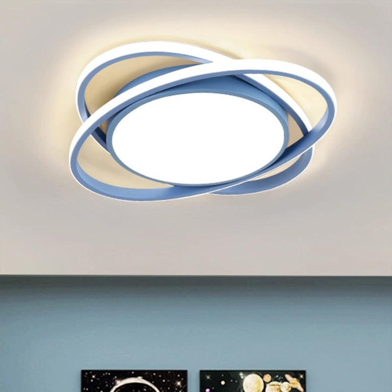 Master Bedroom Lamp New Simple Modern Atmosphere Living Room Ceiling Round Balcony