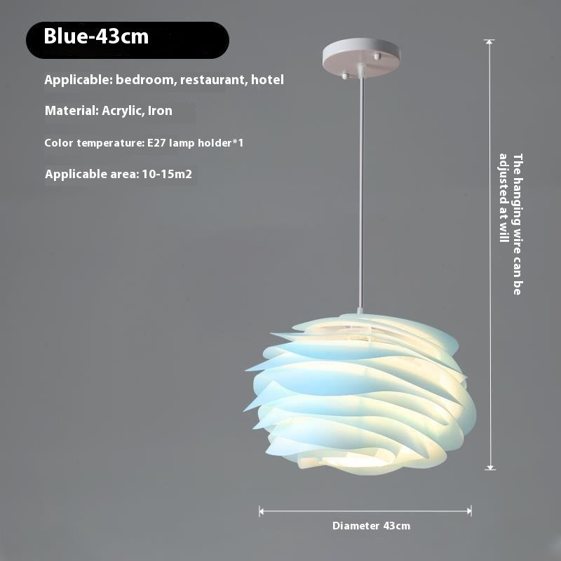 Chinese Rose Flower Bedroom Chandelier Romantic And Cozy