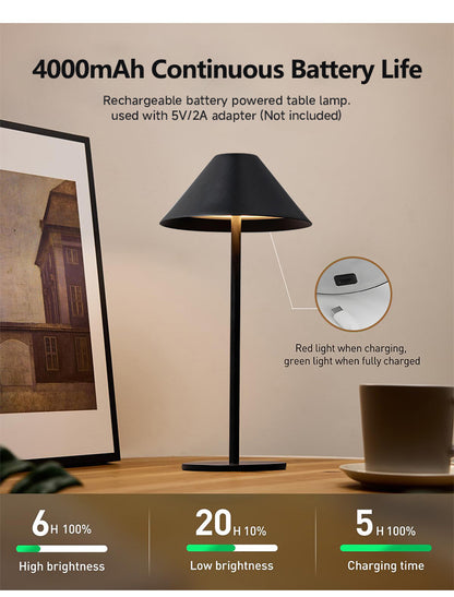 Bar Table Lamp Led Charging Atmosphere Creative Restaurant Decoration Touch Personality