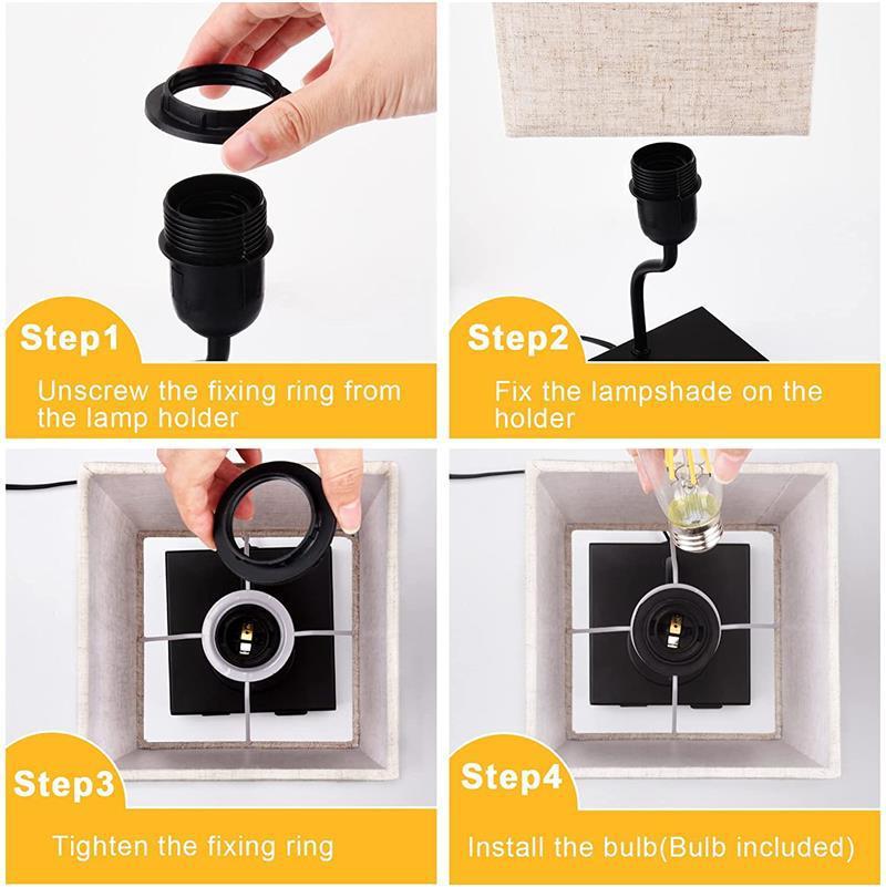 Wireless Charging Touch Dimming Led Minimalist Creative Study Ebay Amazon