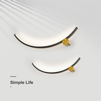 Creative Bedroom Nordic Minimalist Background Wall Lamp