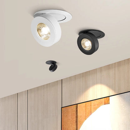 LED Embedded Folding Spotlight