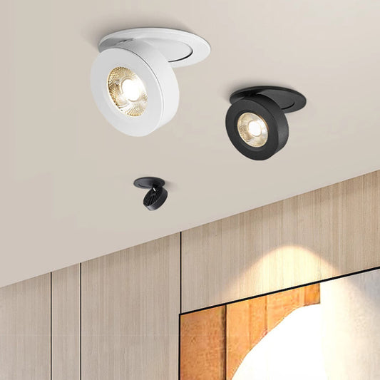 LED Embedded Folding Spotlight