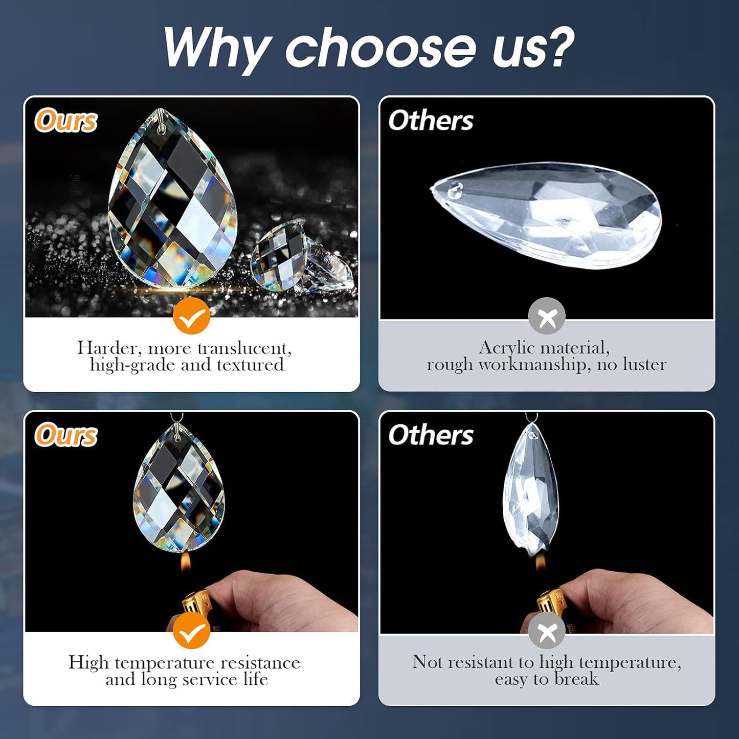 Modern E26 Small Crystal Chandelier Semi Flush Mount Ceiling Light