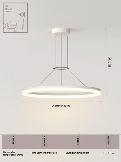 Creative Commercial Round Restaurant Chandelier