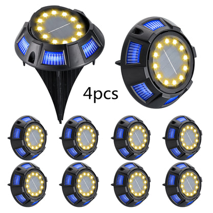 Outdoor Solar Side Luminous Deck Lawn Lamp