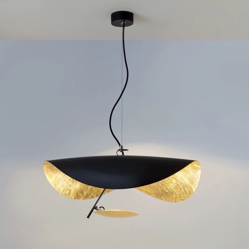 Lámpara colgante de cristal nórdico, candelabro LED