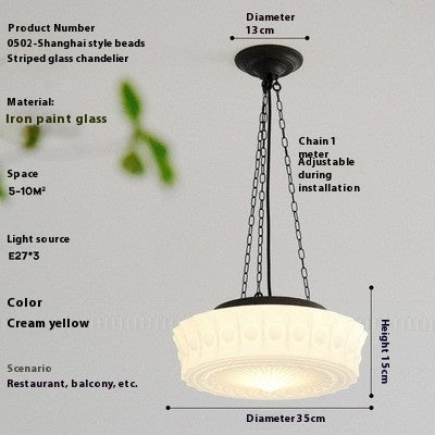 Living Room Ceiling Lamp Antique Style Aisle Restaurant Bar Chandelier