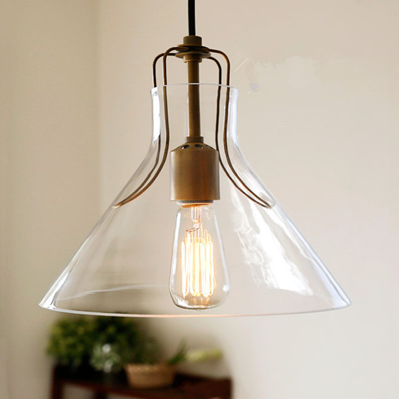 Creative Umbrella Glass Pendant Chandelier