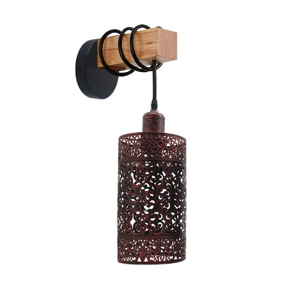 Wall Sconce Down Indoor Wooden Wall Lights Night Lamp for Living Room