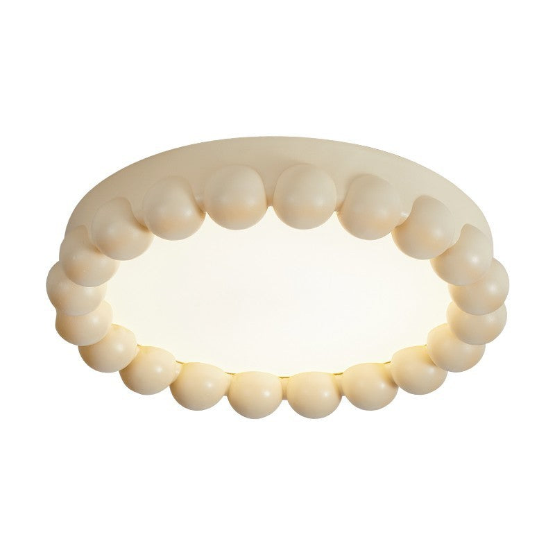 Nordic Cream Style Bedroom Light Ceiling Lamp Modern Silent Style