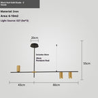 Nordic Retractable Boom Pendant Light