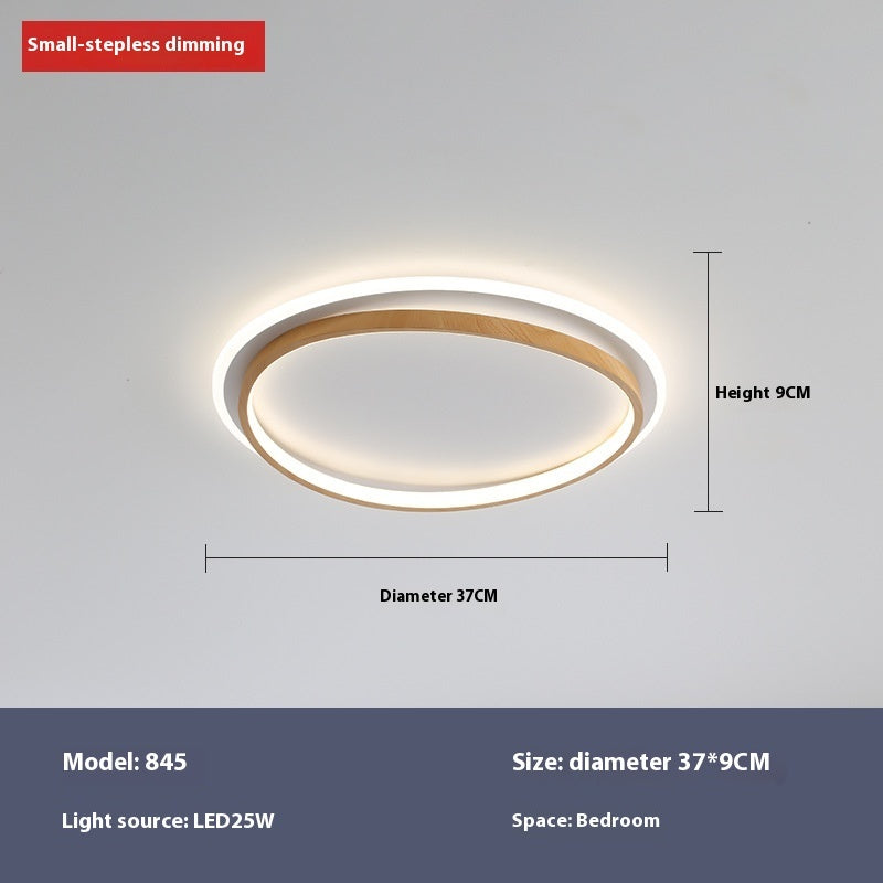 Bedroom Light Creative Japanese Log Room