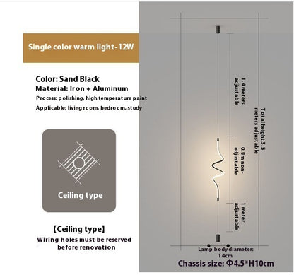 Time Hourglass Floor Lamp Living Room Sofa